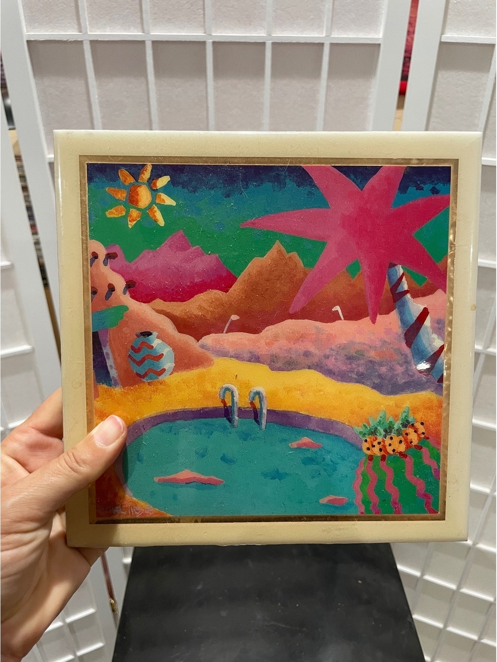 Vintage Scottsdale Decorative Ceramic Tile